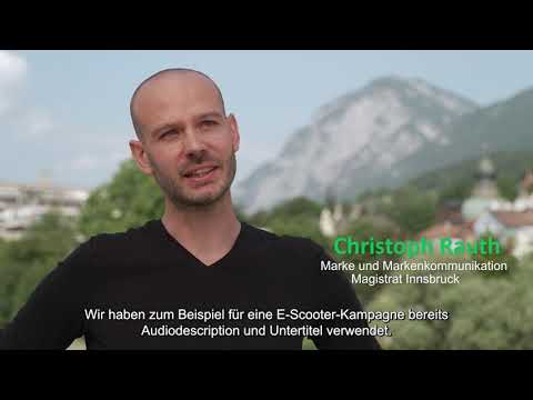 Inklusionspreis-Gewinner Tirol: Barrierefreien Live-Übertragung der Gemeinderatssitzung